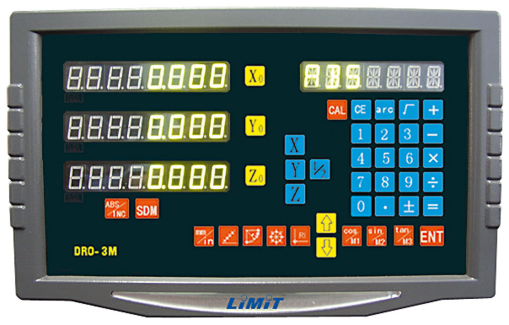 Displaybox digital DRO-3M